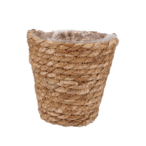 Seagrass Straw Basket Pot Brown 12x12