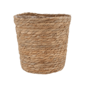 Seagrass Straw Basket Pot Brown 22x22