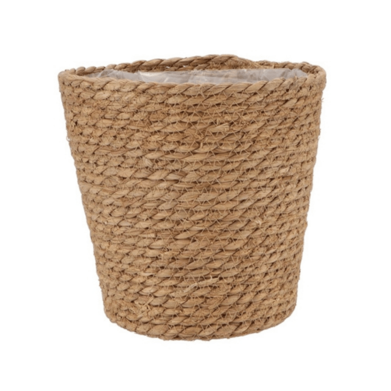 Seagrass Straw Basket Pot Brown 24x24